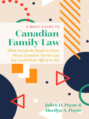 cover image of A Basic Guide to Canadian Family Law